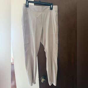 Athleta Women's Light Gray Cargo Joggers